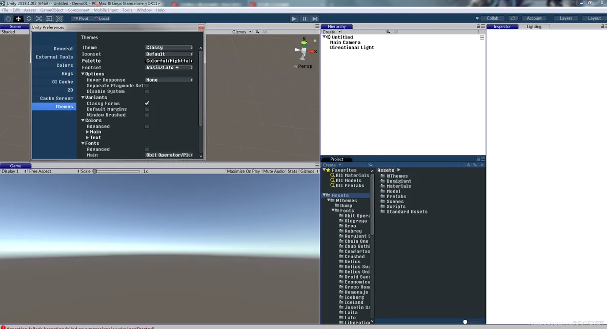 【Unity3D】Unity3D更换主题皮肤、字体_源地址_04